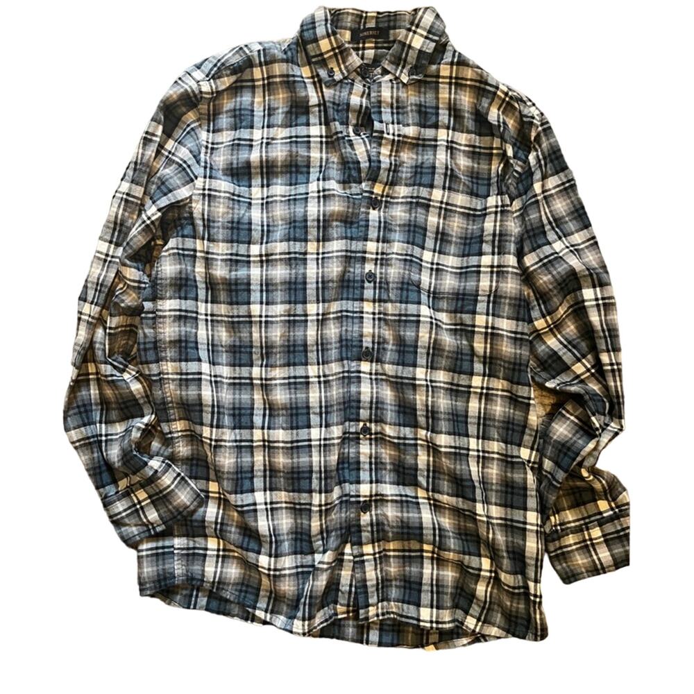 Pendleton long sleeve button up cotton/wool shirt size small